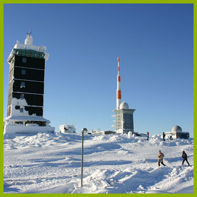 Verschneiter Brocken